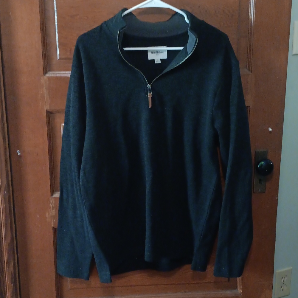 One men's winter shirt Quarter collar